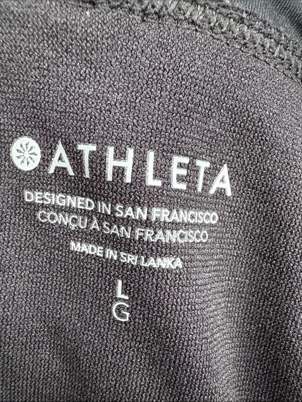 NWOT Athleta Surge Swim Black Shorts Size Large